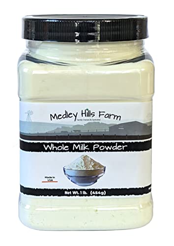 Whole Milk Powder by Medley Hills Farm, 1 lb