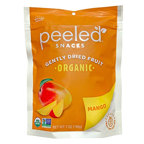 Peeled Snacks Organic Dried Mango, 7oz, Vegan