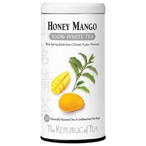 The Republic of Tea Honey Mango White Tea, 50 Bags