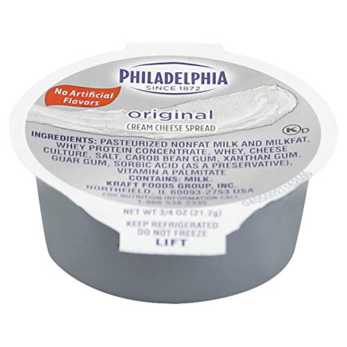 Kraft Philadelphia Original Cream Cheese Spread - 100 per case