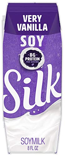 Silk Shelf-Stable Soymilk Singles, Very Vanilla, 18 Pack