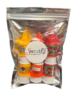 SweetXO Pelon Mini 6 Pack Mango, Watermelon & Chamoy