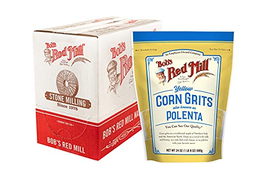 Bob's Red Mill Corn Grits / Polenta, 24 oz, 4 Pack