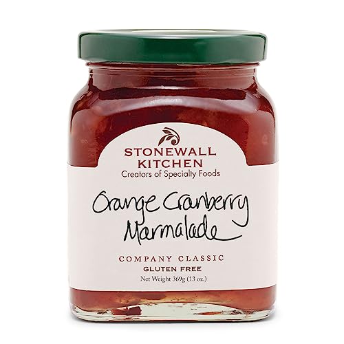 Stonewall Kitchen Orange Cranberry Marmalade, 13 Ounce