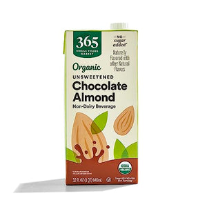 365 Organic Chocolate Unsweetened Almond Milk, 32 Fl Oz