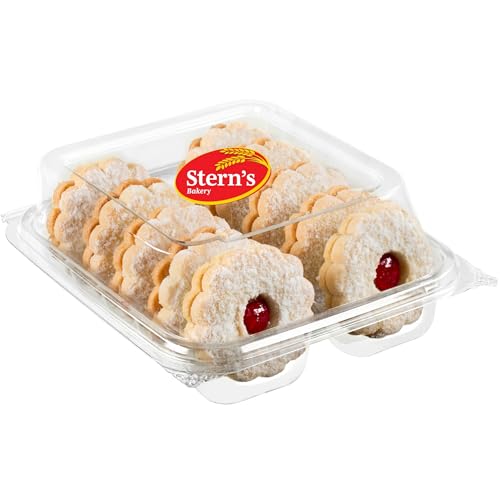 Linzer Tart Cookies, 10 Individually Wrapped, 9 oz Stern’s Bakery