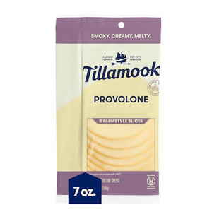 Tillamook Single Sliced Smoked Provolone, 7 Oz