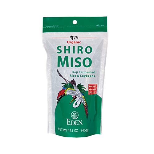 Eden Organic Shiro Miso, Sweet White, 12.1 oz