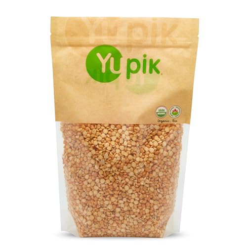 Yupik Organic Split Yellow Peas, 2.2 lb