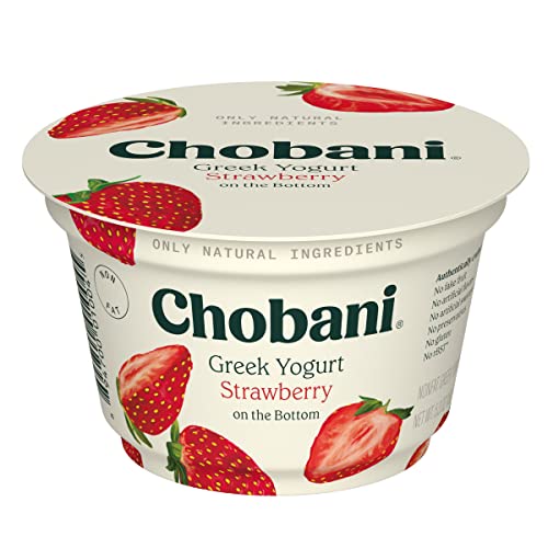 Chobani Non-Fat Greek Yogurt Strawberry, 5.3oz