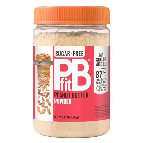 PBfit No Sugar Added Peanut Butter Powder, 13 Ounces