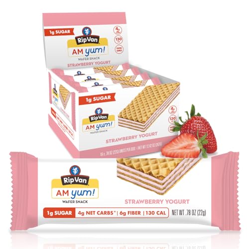 Rip Van AM YUM Strawberry Yogurt - 16 Count