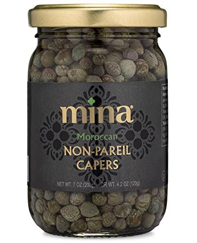 Mina Capers Non Pareil, Mediterranean Seasoning, 7 oz