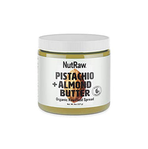 Nutrawbar Organic Pistachio Almond Butter, 8oz