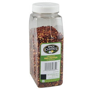 Spice Classics Crushed Red Pepper, 12 oz