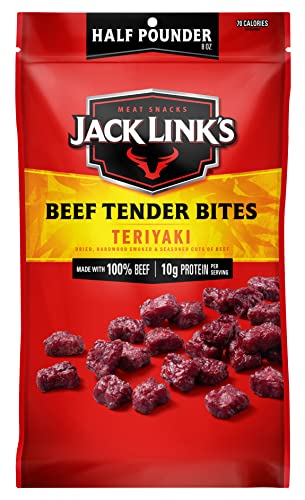 Jack Link's Teriyaki Beef Tender Bites, ½ Pound Bag