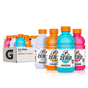 Gatorade Zero Sugar Thirst Quencher, Glacier Cherry (24 Pack)