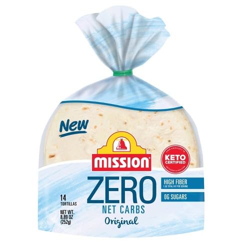 Mission Original Tortillas, 0g Net Carbs, Keto Certified, 14 Count