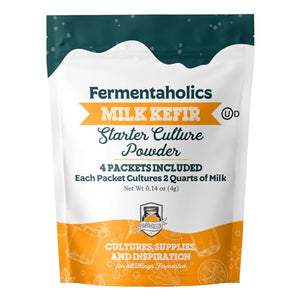 Fermentaholics Milk Kefir Starter Culture Powder