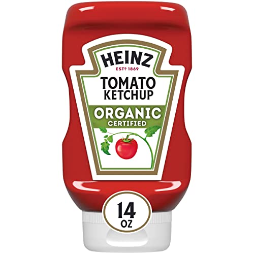 Heinz Organic Tomato Ketchup, 14 oz Bottle