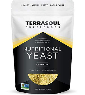 Terrasoul Superfoods Nutritional Yeast Flakes, 16oz