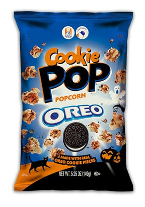 Snack Pop Halloween Oreo Cookie Popcorn, 12 Pack