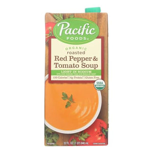 Pacific Foods Organic Creamy Roasted Red Pepper & Tomato Soup