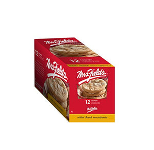 Mrs. Fields Cookies White Chunk Macadamia, 2.1 Ounce (12 Pack)