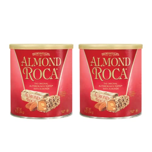 ALMOND ROCA Canister, 10 oz, Pack of 2