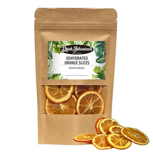 Dehydrated Dried Orange Slices Wheels, 1.76 OZ