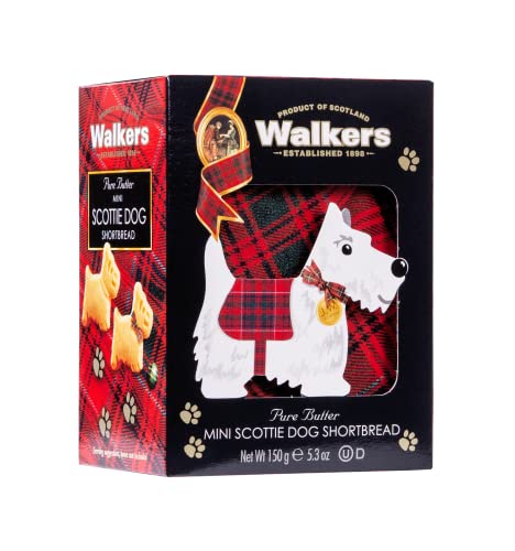 Walker's Pure Butter Mini Scottie Dog Shortbread - 51-Count