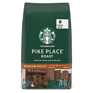 Starbucks Medium Roast Whole Bean Coffee, 28 oz