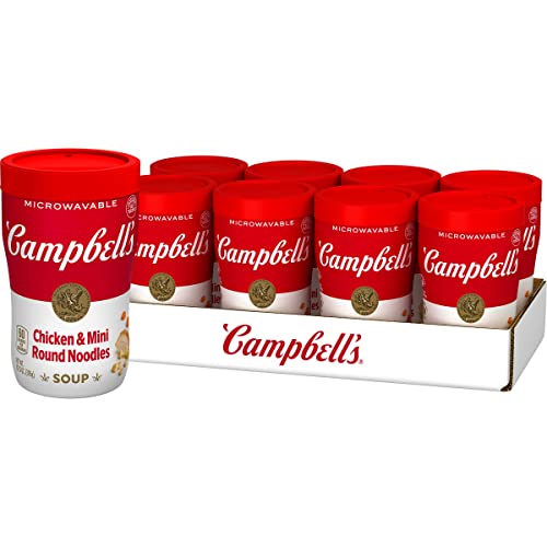 Campbell's Sipping Chicken Noodle Soup, 10.75 Oz, 8-Pack