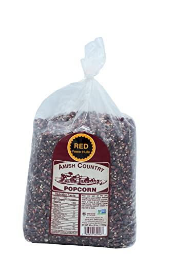 Amish Country Popcorn, Red Popcorn Kernels, 6 lbs Bag