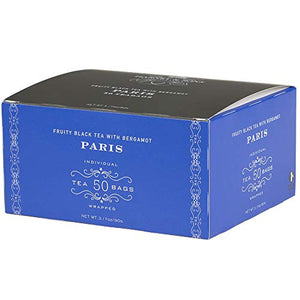 Harney & Sons Paris Tea, Fruity Black Tea, 50 teabags