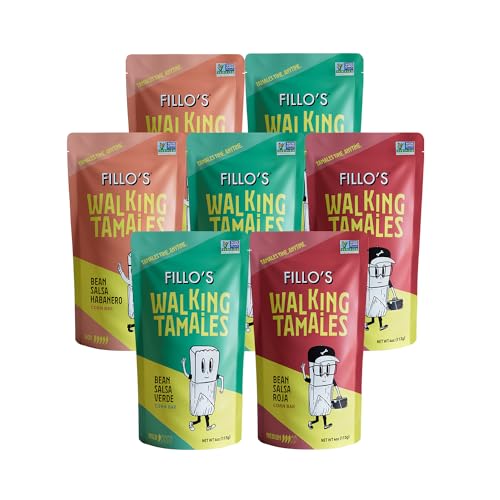 Fillo's Walking Tamales, Savory Variety Pack of 7