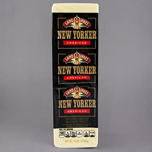 New Yorker White American Cheese, 5 Lb (2 Pack)