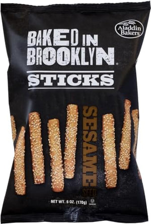 Baked In Brooklyn Breadsticks Sesame - 6 Ounce