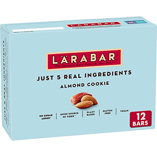 Larabar Almond Cookie, Gluten Free Vegan Bars, 1.6 oz, 12 ct