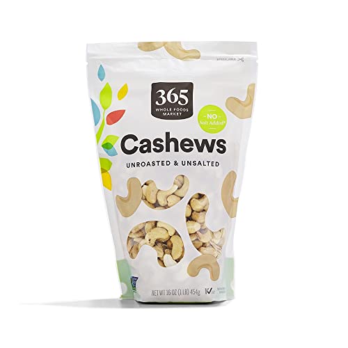 365 by Whole Foods Market, Raw Cashews, 16 Ounce