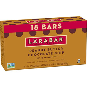 Larabar Peanut Butter Chocolate Chip, 18 Ct