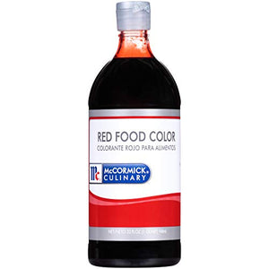 McCormick Culinary Red Food Coloring, 32 fl oz