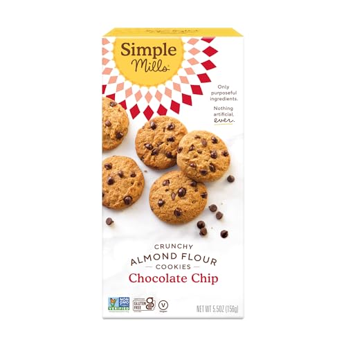 Simple Mills Almond Flour Chocolate Chip Cookies, 5.5 Oz