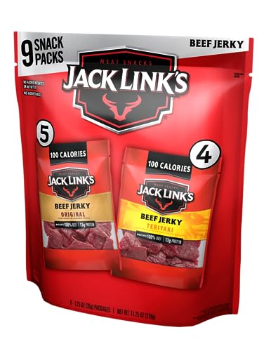 Jack Link's Beef Jerky Variety - Original and Teriyaki (9 Count)