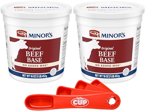 Minor's Beef Base, No Added MSG, 16 oz (Pack of 2)