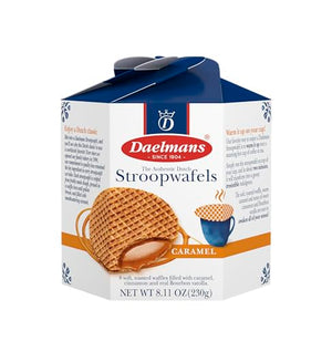 DAELMANS Stroopwafels, Caramel, 8.11oz