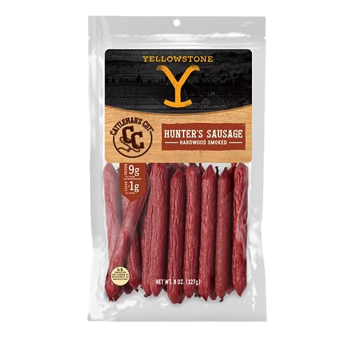 Yellowstone by Cattleman's Cut Hunter's Sausage Sticks, 8 oz