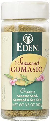 Organic Seaweed Gomasio - Sesame Seeds & Sea Salt 3.5 Oz