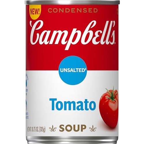 Campbell's Condensed Unsalted Tomato Soup, 10.75 oz