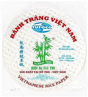 Premium Rice Papers, 10.5 oz, Round 22cm